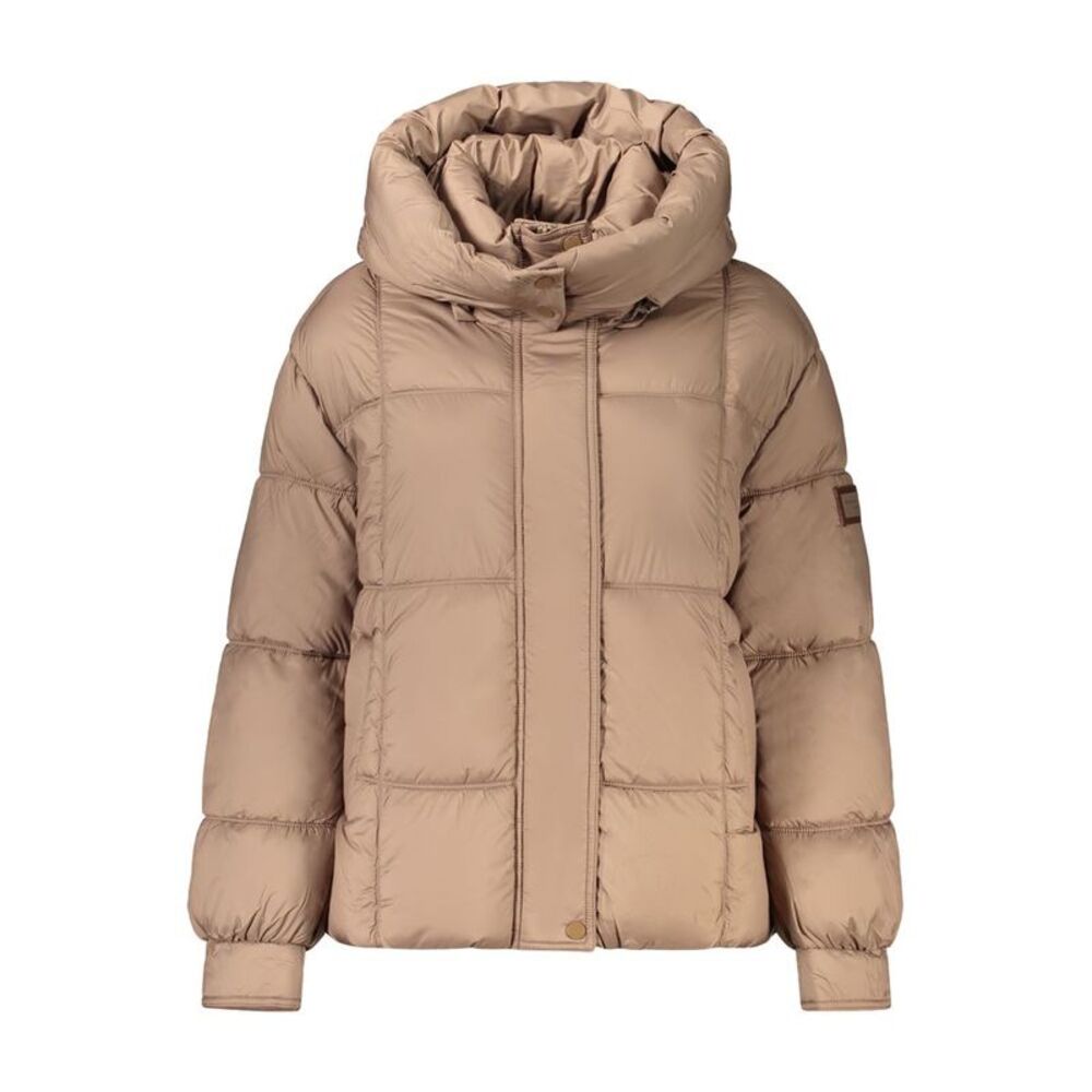 Pepe Jeans Brown Polyester Women's Women's Jacket